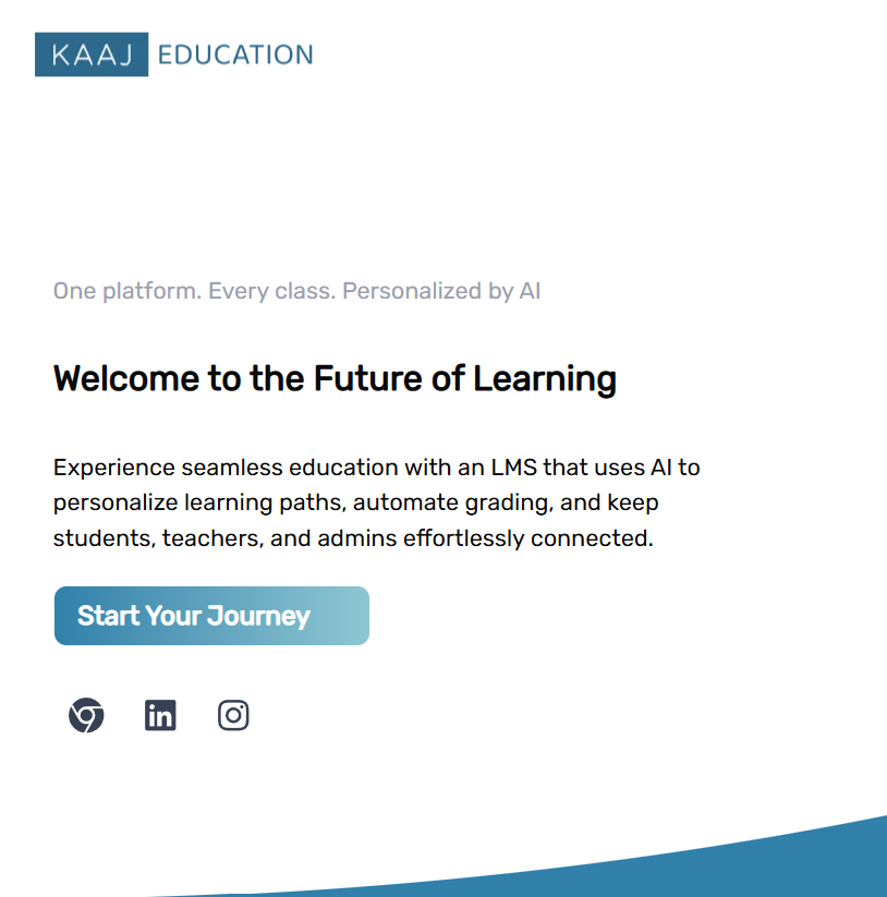 Kaaj Learning Management System